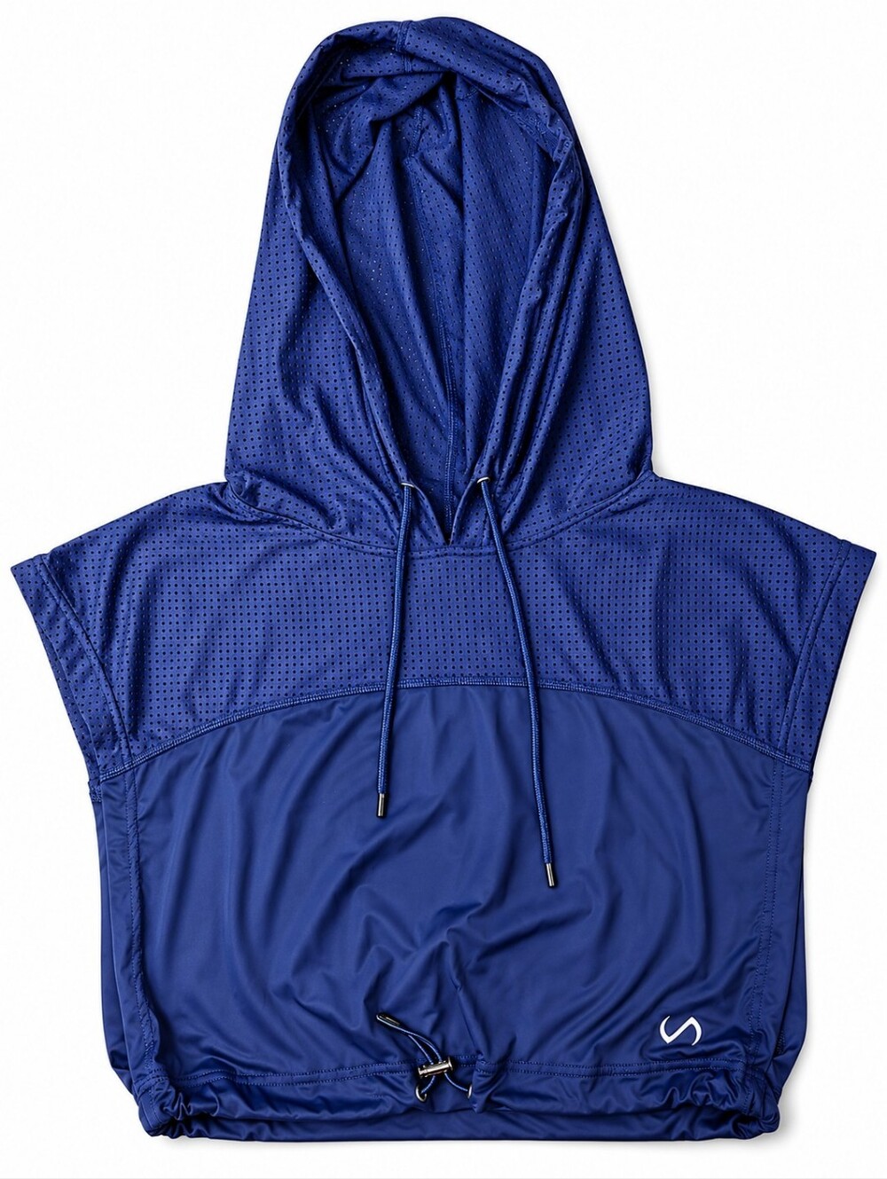 Tlf Women's Navy Hooded Workout Top XS
